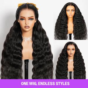 【LIVE】Megalook Zero-Wear Truly Snap & Go HD Pro.2.0 Lace Wig Bohemian Curly 13x6 Glueless 100% Human Hair Wigs Seamless Fit All Skins 【Live exclusive】