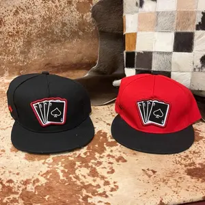 Flat Bill Aces & Cattle Cartel Logo Hat