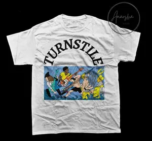 Turnstile Graphic T-shirt – Alternative Rock Band Tee