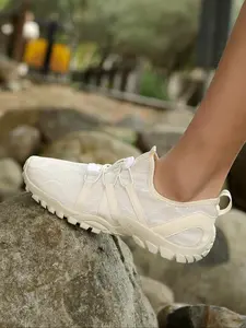 Unisex Minimalist Sporty Breathable Quick Drying Water Shoes, Simple Design Lightweight Water Shoes for Outdoor Sports, Fashionable Barefoot Shoes for Men & Women, Lightweight Swim Shoes