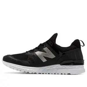 (WMNS) New Balance 574 Sport Black/White WS574SAD