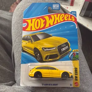 Hot Wheels 17 Audi RS 6 Avant Model Car 66/250 Series Collectible Diecast Toy for Kids 3+ Years