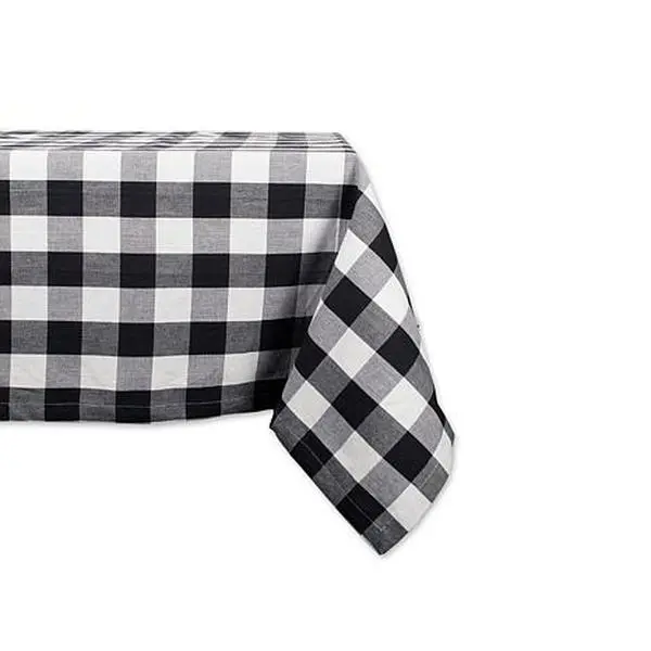 Design Imports Buffalo Check Tablecloth - 52" x 52"