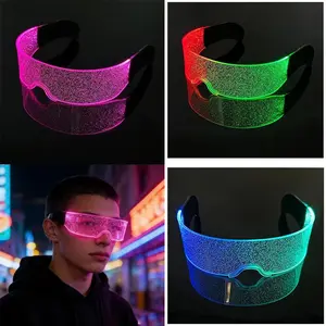 New Colorful LED Glasses Women Men Decor Eyewear Luminous Party Glasses Glowing For  Rave Night Club Bar  Dancing Party
