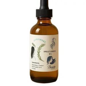 Orolie Hair Growth Oil - Natural Ingredients for Healthy Hair Growth - Rosemary, Castor, Black Seed & Cloves - Beauty Blend