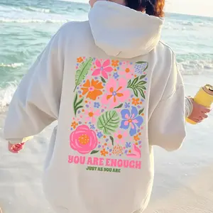 Flower hoodie, flower market beach hoodieRAIMENTRY