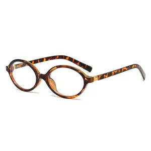 Small Oval Sunglasses for Women Men UV400 Protection Lightweight Plastic Frame Unisex Eyewear for Daily Wear Driving Beach