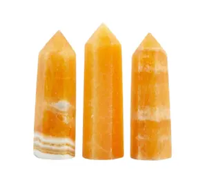 Orange Calcite Tower