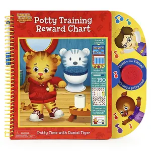 Daniel Tiger Potty Training Reward Chart -- Cottage Door Press - Spiral