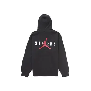 Supreme Men's Jordan Hooded Sweatshirt (FW24) Black, from StockX