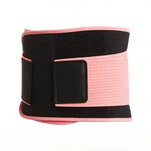 Unisex Double-Compression Waist Trainer Support Belt for Sports, Adjustable Core Stabilizer for Workout & Running Fitness Weight Lifting Belt Muscle Exercise Equipment