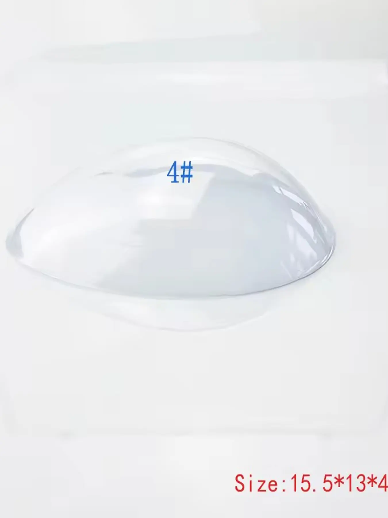 2pcs Plastic head shell for half wig making head Plastic head capsule for semi wig making head 4 Size