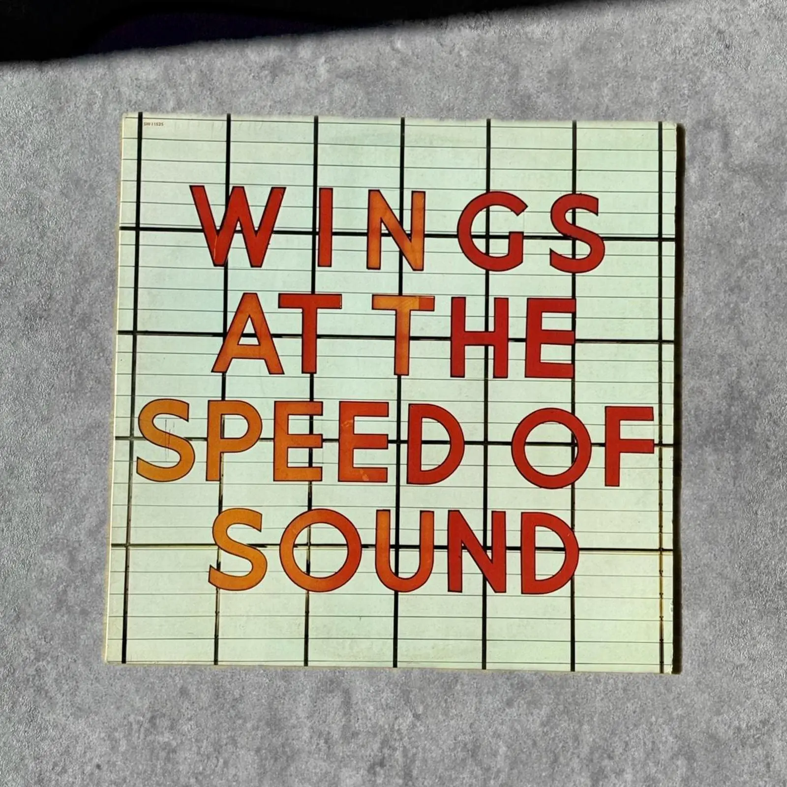 “Wings At The Speed Of Sound” Vintage Record Vinyl