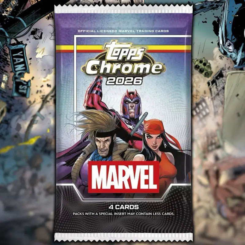 x1 Pack [Value] | 2026 MARVEL Topps Chrome