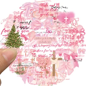 Bible Verse Stickers for Christian Christmas Gift, Thoughtful Gift, Inspirational Jesus Quote, Praise God, Religious Decoration, Party Favors, Inspirational Quotes, Motivational