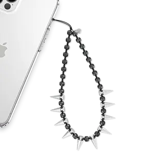 Velvet Caviar Studs & Spikes Phone Charm - Premium Handmade Accessory for Phones - Bold, Stylish, Durable, Perfect Gift