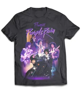 Prince Tribute T-Shirt Graphic Unisex Tee