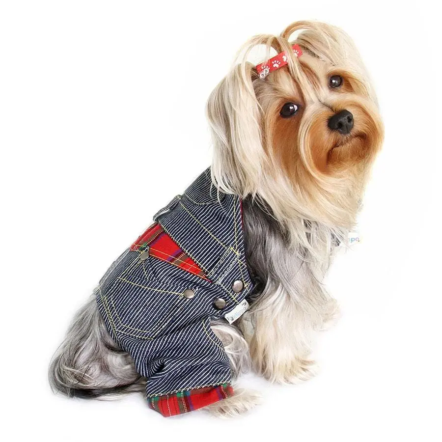 Klippo Denim Dog Overalls