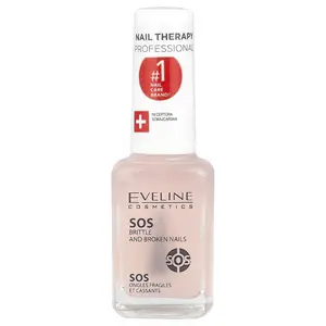Eveline Cosmetics SOS Brittle & Broken Nails, 0.42 fl oz (12 ml)