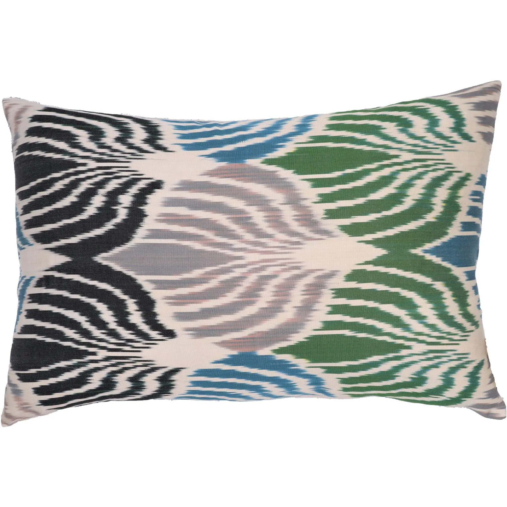 Canvello Handmade Silk Decorative Throw Pillow with Down Filled Insert