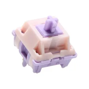 MMD Princess Switch Linear Tactile RGB SMD 5pin 28g 38g 45g 48g 53g 62g for Mechanical Keyboard PC PA66 POM Holy Panda Similar (MMD Princess Linear Switch 53g x110)