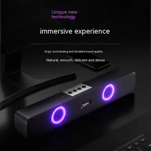 Speaker Colorful Bluetooth With Light