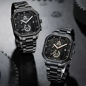 VEADONS Men's Watch. It offers Swiss - movement - level precise timekeeping, combined with a minimalist and trendy dial, showcasing a sense of quality with every turn of the wrist. Fathersdaygift Belt