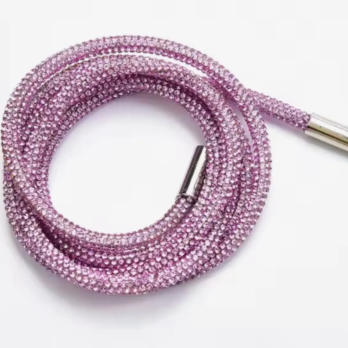 Crystal Rhinestone Drawstring Cord - Glamorous Replacement String for Hoodies, Sweatpants & Trousers - Stylish Travel Luxury Accessory