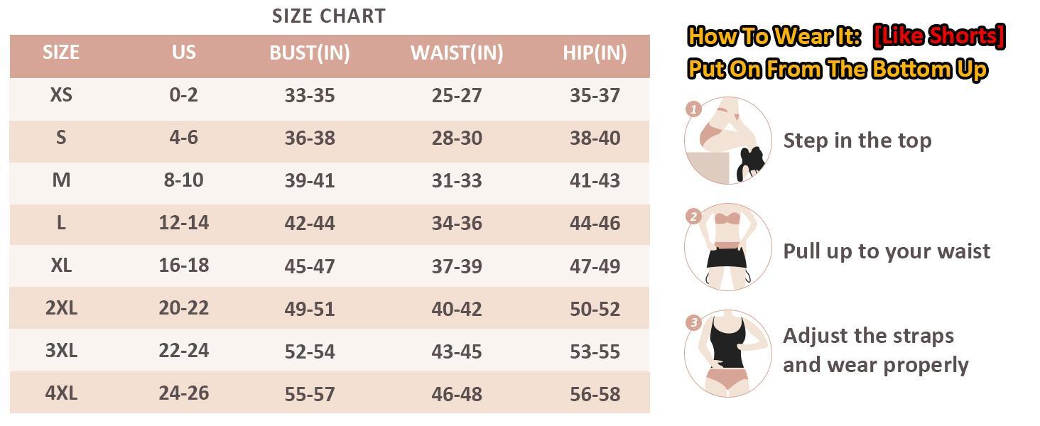 FeelinGirl Women's Shapewear Tank Top with Tummy Control - Seamless Camisole Bodysuit  Comfort Fabric Spandex