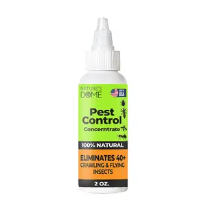Nature’s Dome Indoor Bug Spray Concentrate – Pet & Kid Safe – 2 oz