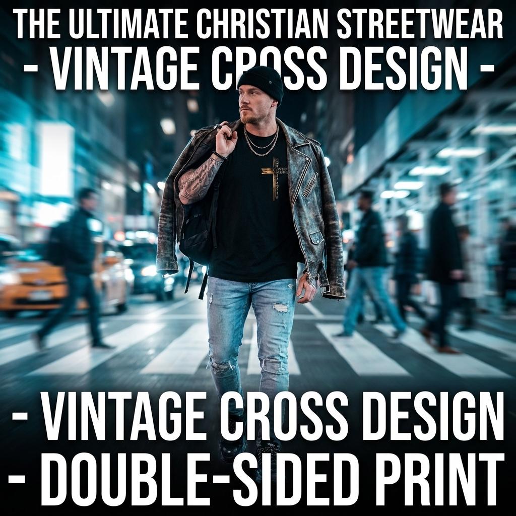 Dynamic Faith-Inspired Tee – God So Loved Graphic with Cross, Ideal for Casual Outings Suitable for all seasons - classic styles, fun graphic tee shirts, base layers, casual streetwear, suitable for both men and women.