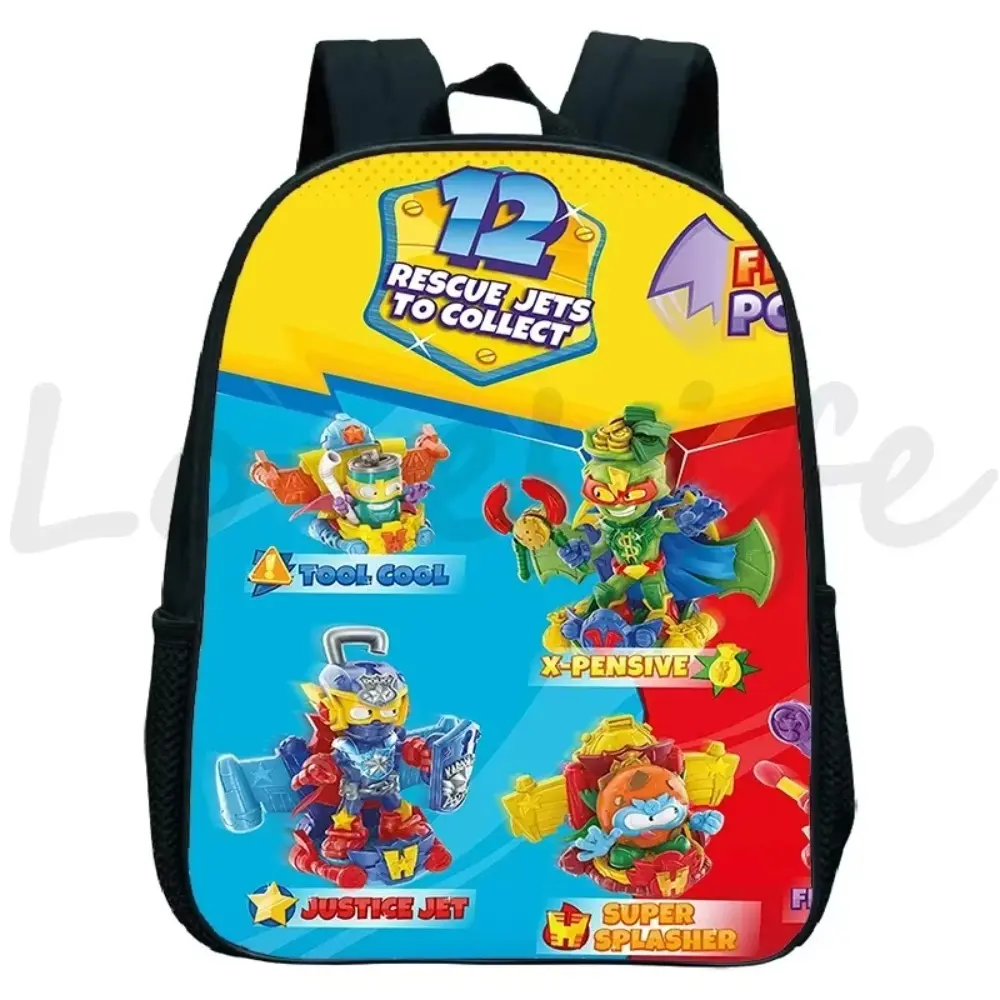 Superzings Backpacks Cute Cartoon Bags Mochila  Bookbag SuperThings School Bags Womens Mens Backpack