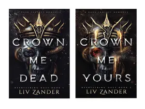 Heartstring Duet (2 book series) A Dark Fantasy Romance Novel by Liv Zander : Crown Me Dead - Crown Me Yours (Paperback) Novel Books