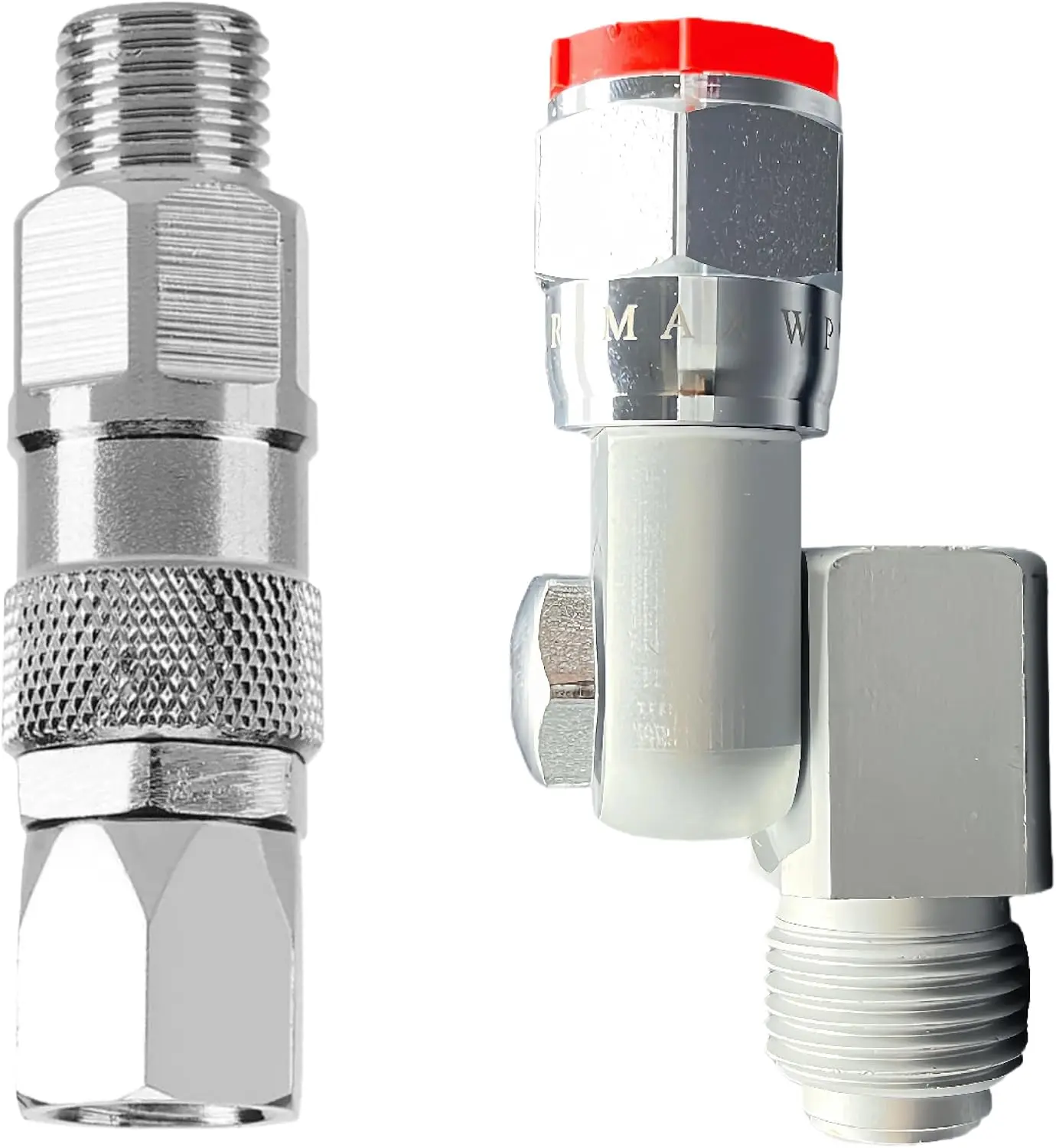Swivel Joint 235486+Sprayer Joint 1/4" 360° Fits Sprayer Hose – 2PC| Replaces OEM 235486.1/4" 360° Degree Swivel Joint Connector for Airless Spray Guns.Includes Sprayer Joint Connector