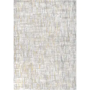 Emersyn Contemporary Textured Abstract Crosshatch Area Rug