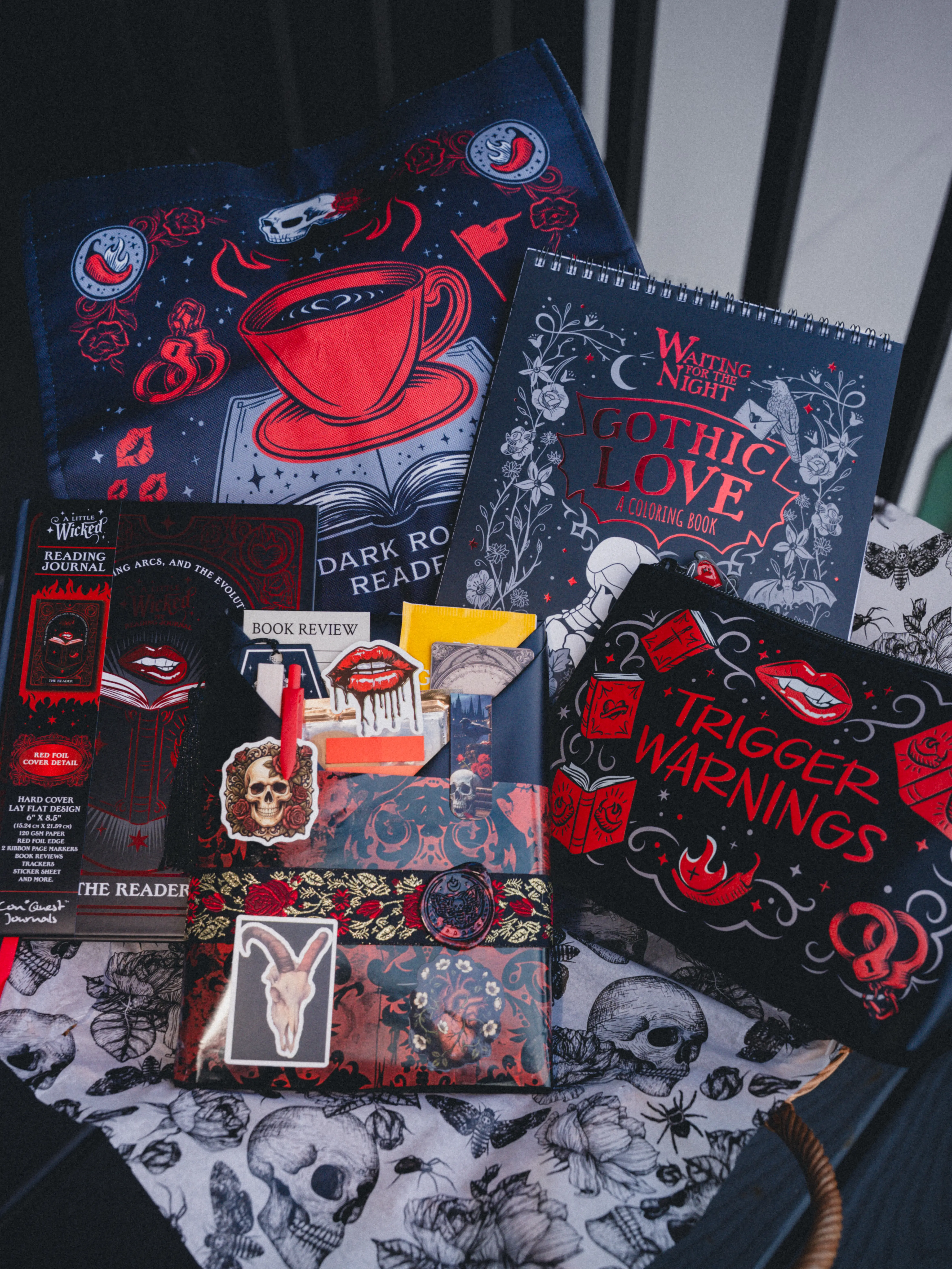 Dark Romance Book Lovers Box