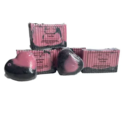 Pink Passion Yoni Bar - Sensitive Skin Cleanser with Aroma and Fragrance - Gentle Moisturizing Body Care Soap for Nourishing and Comfort Cleansing Moisturize
