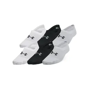 Under Armour Liner Essential Ultra Low Lightweight - 6 Pack (Medium - Women's 6-10 / Men's 7-8.5)