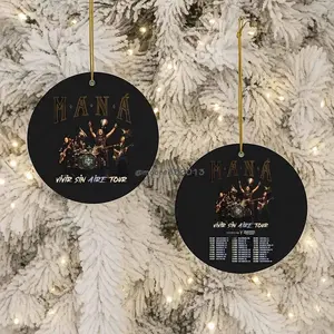 Personalized Mana Band Tour 2025 Acrylic Ornament , Christmas Tree Decoration, Decor Home, 2D Flat