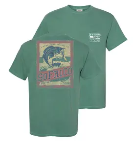 Outdoors Fishing Southern Fried Cotton Gone Fishing Tee