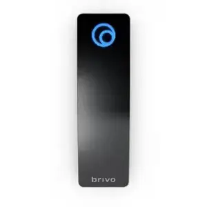 Brivo B-BSPMF-B OSDP Tri-Technology Mullion Reader — Mobile, Smart Card & Prox (Black)