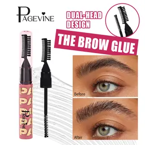 Gentle Hold Brow Gel with Conditioning Formula - Lightweight & Non-Sticky, Nourishes While Setting Brows in Place, Perfect for Natural Everyday Grooming and Sensitive Skin