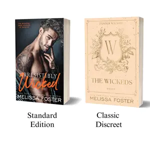 Irresistibly Wicked Paperback, Marriage of Convenience, MC Biker Romance Standard Edition Classic Discreet
