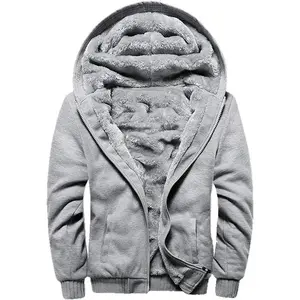 Womens Fashion Fleece Sherpa Lined Hooded Coat Winter Thicken Warm Jacket