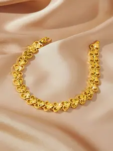 Double heart-shaped bracelet jewelry, tennis bracelet, perfect gift for girlfriends and friends, fashion accessories, Valentine's Day gifts, Casual Trendy Jewelry, Elegant Bangle, Xoxo Style Bracelet