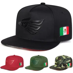 Unisex Mexico Eagle Hip Hop Hat Outdoor Adjustable Sunscreen Leisure Hat Spring Autumn Travel Tourism Beach Vacation