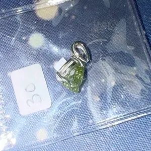 Moldavite Pendant (S925)