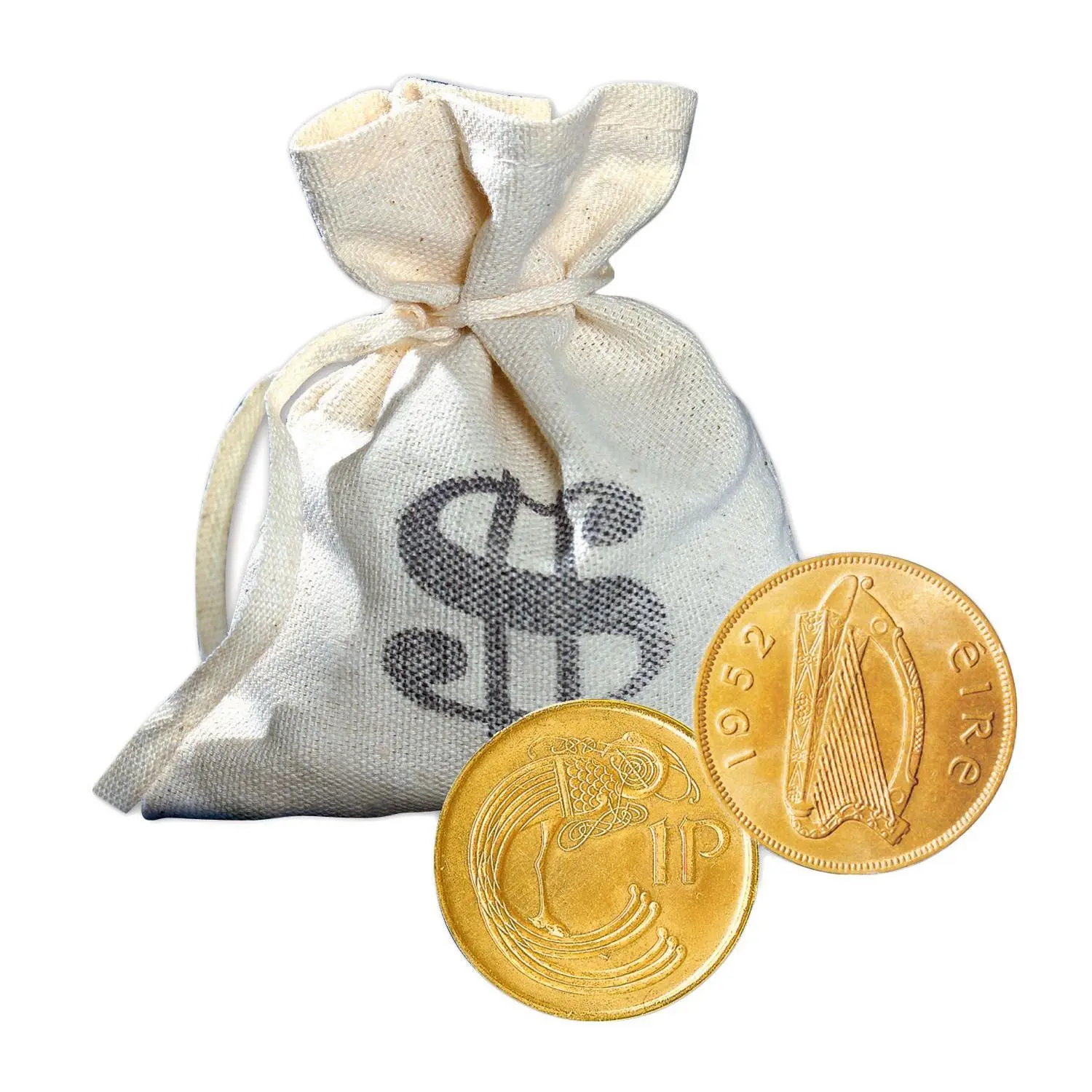 Bankers Bag of Lucky Irish Pennies Bankers Bag of Lucky Irish Pennies