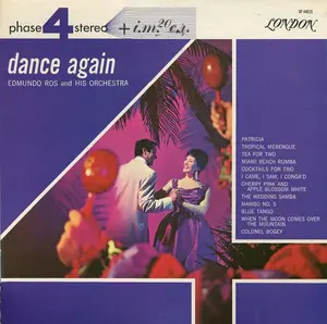 Edmundo Ros & His Orchestra - Dance Again (1962, London Records) VG+/VG+