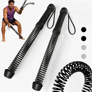 2PCS Weighted Ropeless Battle Ropes for Home Gym, Heavy Duty Arm Exerciser for Strength Training, Portable Battle Rope for Advanced Workouts and Core Muscle Building